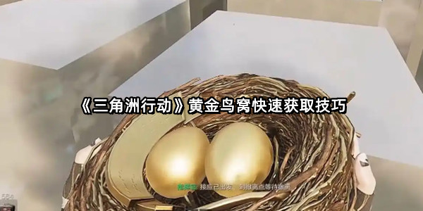 《三角洲行动》黄金鸟窝快速获取技巧