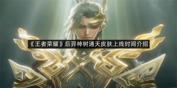 《王者荣耀‌》后羿神树通天皮肤上线时间介绍