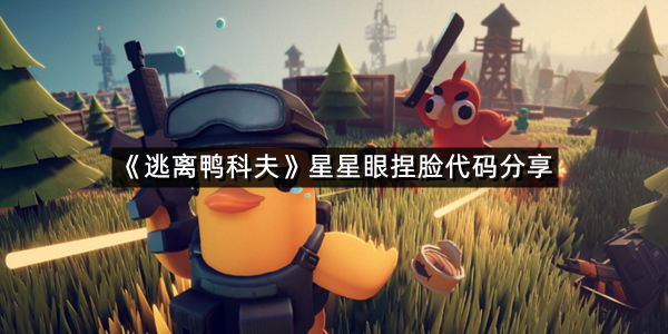 《逃离鸭科夫》星星眼捏脸代码分享