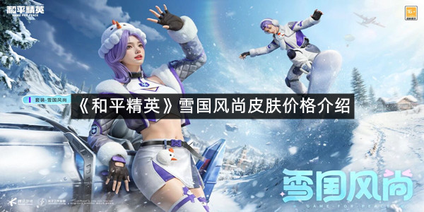 《和平精英》雪国风尚皮肤价格介绍
