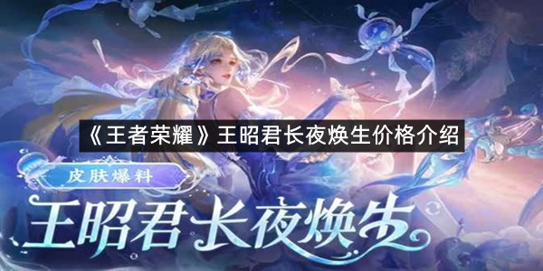 《王者荣耀》王昭君长夜焕生价格介绍
