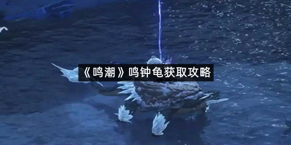 《鸣潮》鸣钟龟获取攻略