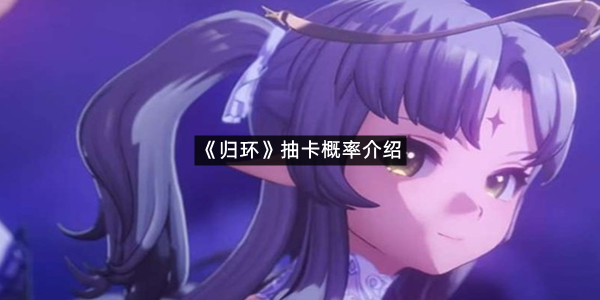 《归环》抽卡概率介绍