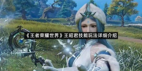 《王者荣耀世界》王昭君技能玩法详细介绍