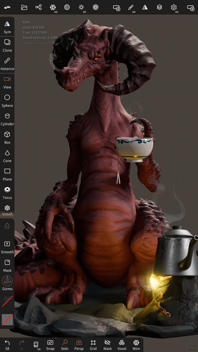 NomadSculpt免费版截图