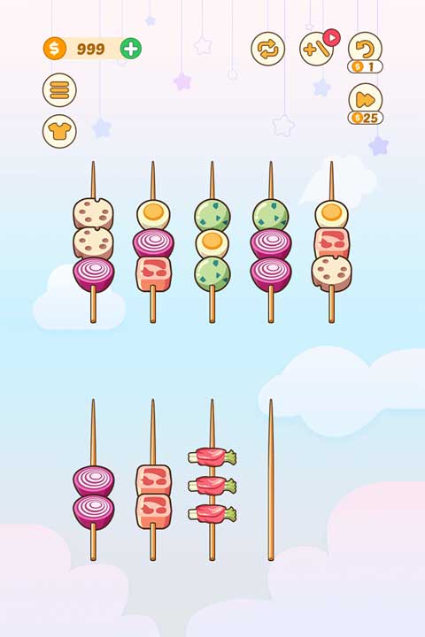 BBQ排序拼图截图