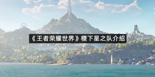《王者荣耀世界》稷下星之队介绍