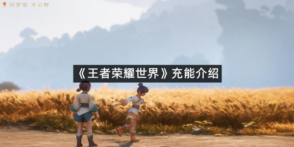 《王者荣耀世界》充能介绍