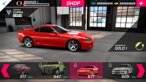 赛车传奇金币版截图