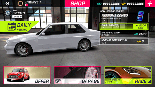 赛车传奇金币版截图