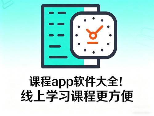 课程app软件大全！线上学习课程更方便