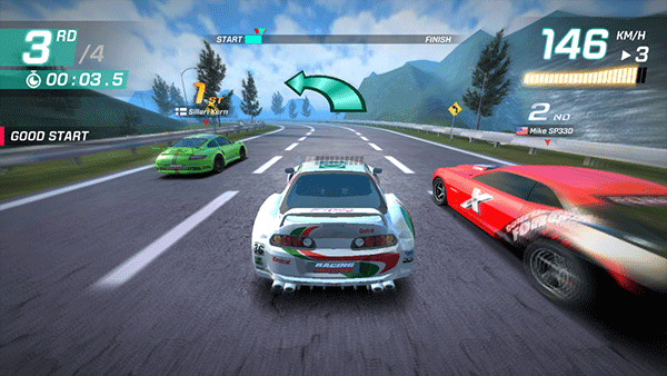 赛车传奇金币版截图