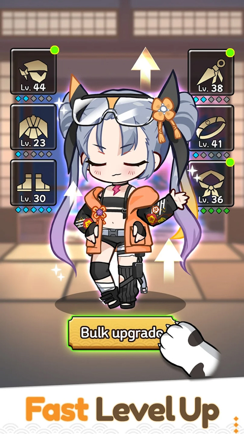 忍者喵喵保卫村庄截图