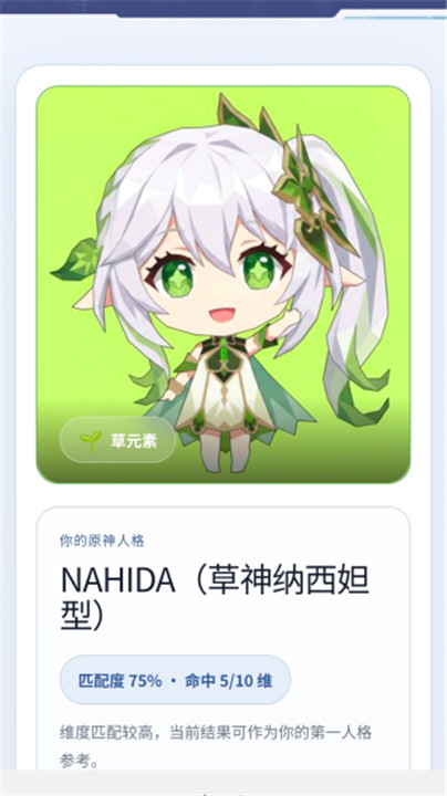 sbti原神人格测试免费版截图