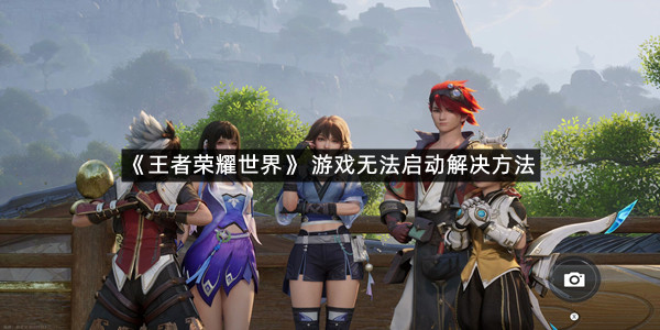 《王者荣耀世界》 游戏无法启动解决方法