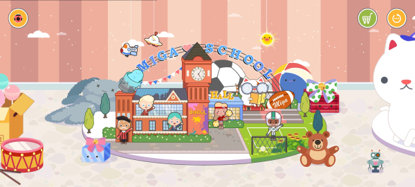 米加小镇学校截图