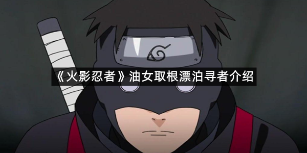 《火影忍者》油女取根漂泊寻者介绍