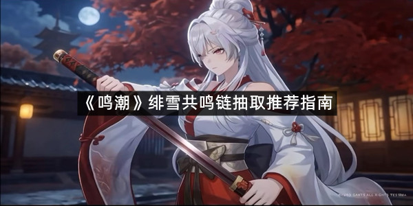 《鸣潮》绯雪共鸣链抽取推荐指南