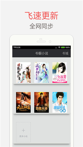 书橱小说截图