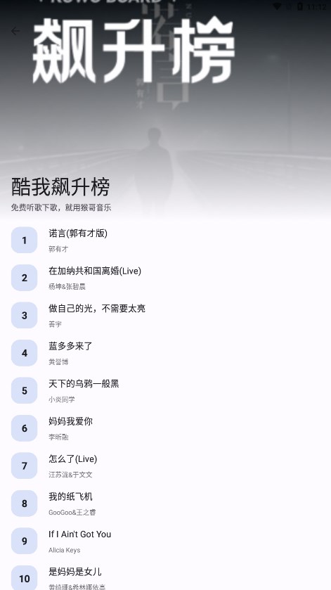 猴哥音乐截图