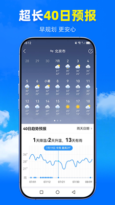 王牌天气截图