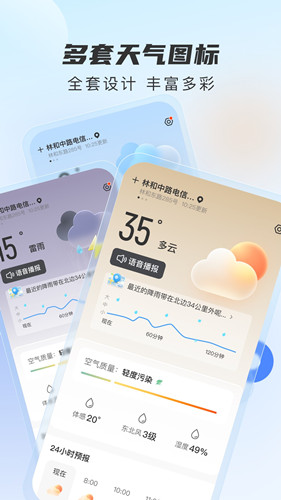 5G天气预报截图