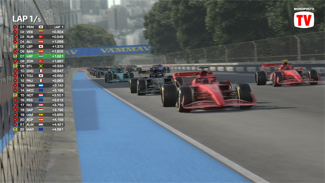 F1方程式赛车模拟器截图