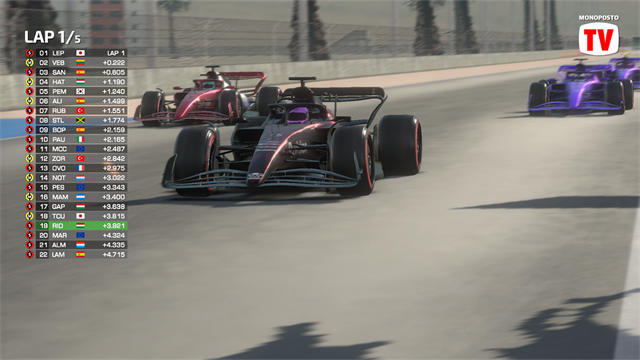 F1方程式赛车模拟器截图