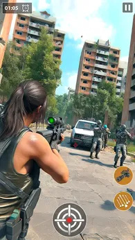 枪火少女战地射击截图