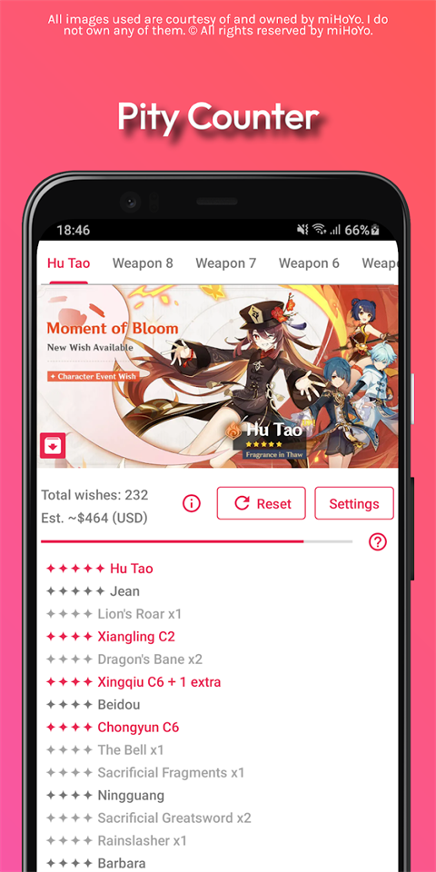 原神抽卡模拟器中文版截图