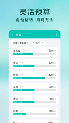 薄荷记账截图