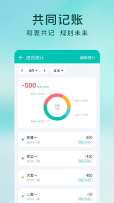 薄荷记账截图