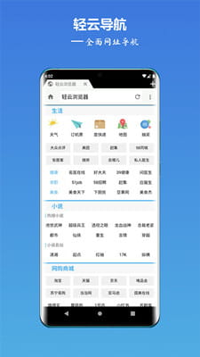 轻云浏览器截图