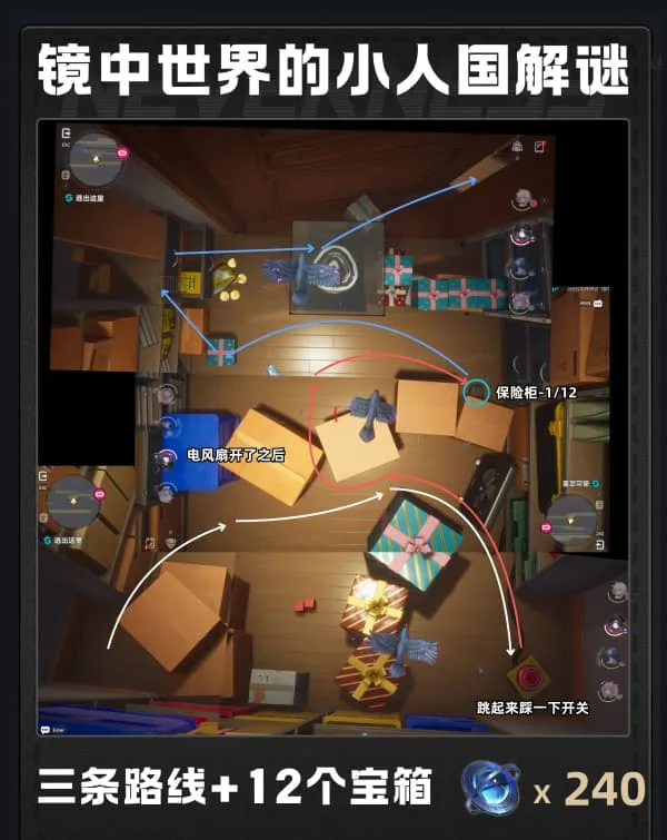 《异环》1.4版本镜中世界的小人国活动逃脱路线指引-2