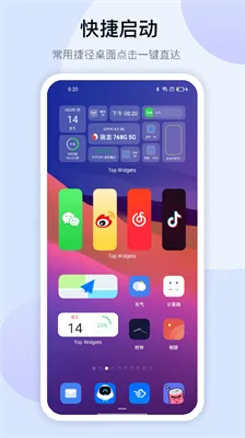 万能小组件桌面秀截图