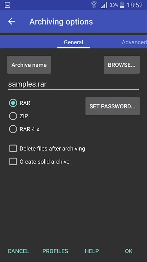 WinRAR绿色版截图