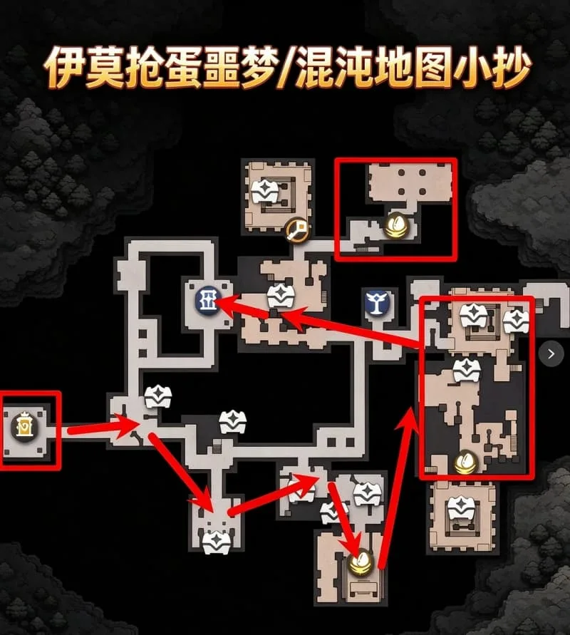 《伊莫》S1赛季抢蛋大作战噩梦混沌地图宝箱伊莫蛋位置介绍-9