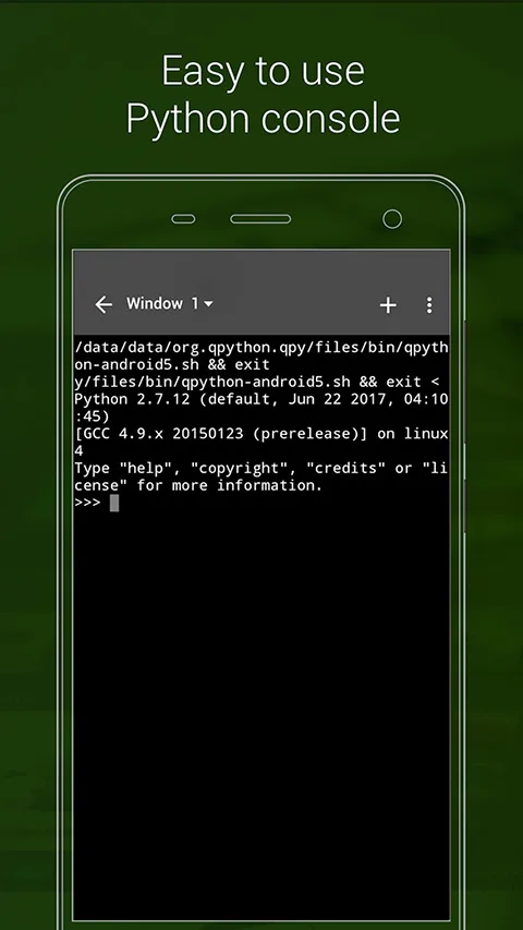 手机Python编译器截图
