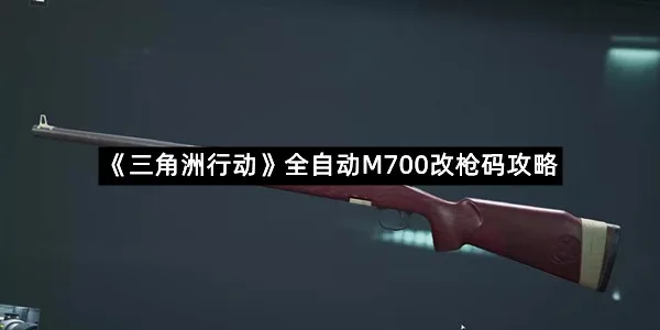 《三角洲行动》全自动M700改枪码攻略-1