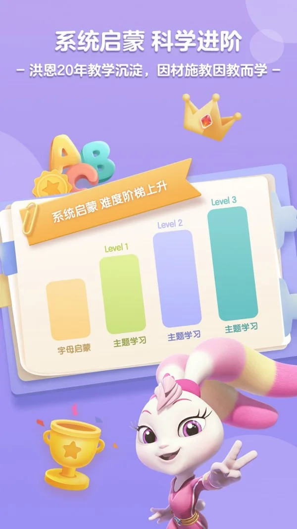 洪恩超能英语截图