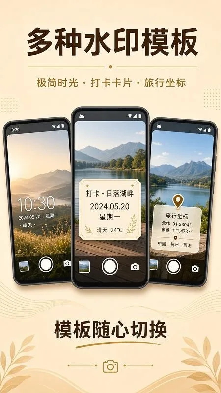 迅蜂水印相机截图