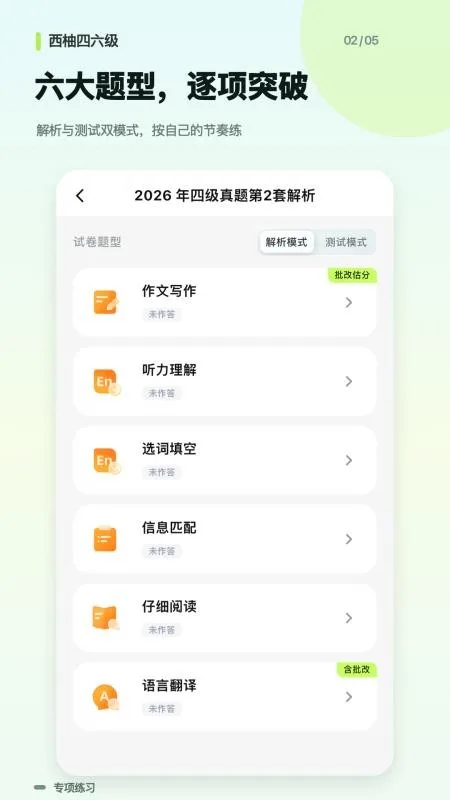 西柚四六级-2