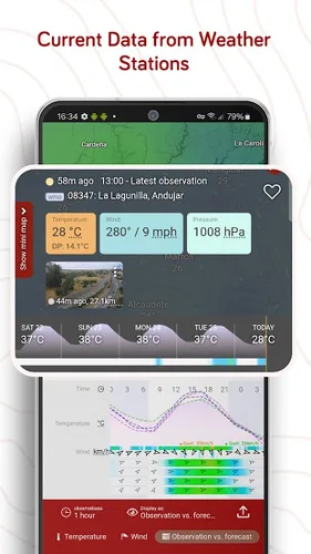 Windy天气云图截图